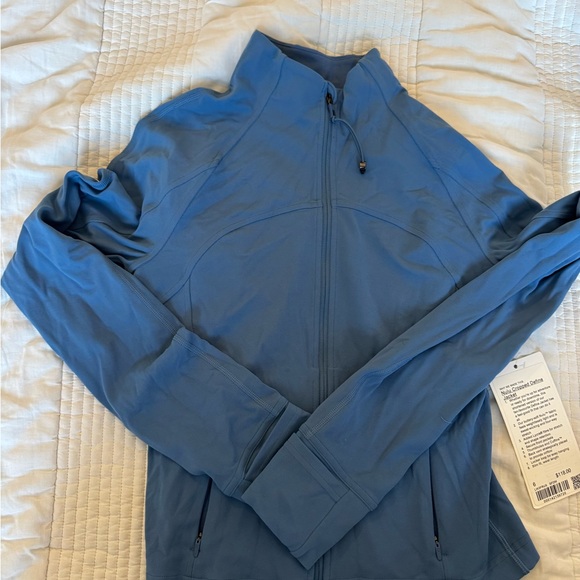 Lululemon Athletica Blue Zip-Up Jacket - Picture 5 of 7